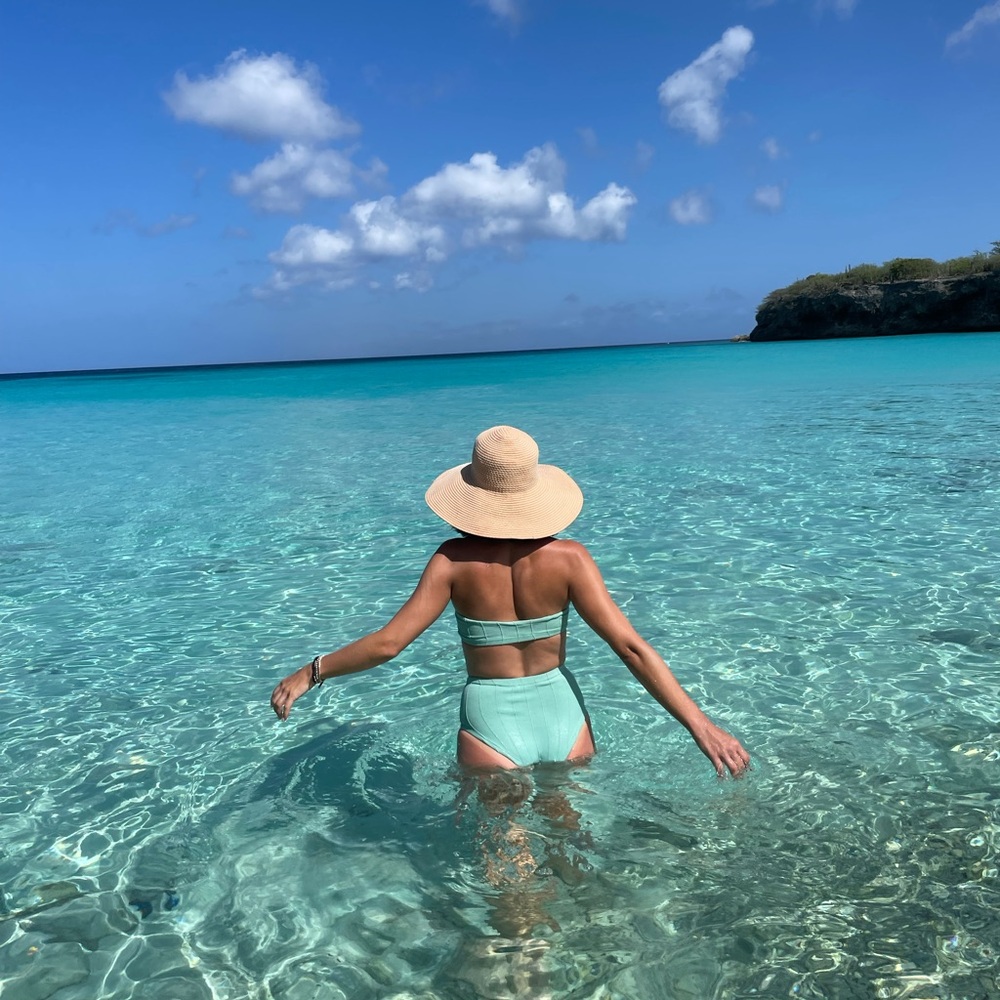 Hunza G Mint Green Bikini - never worn